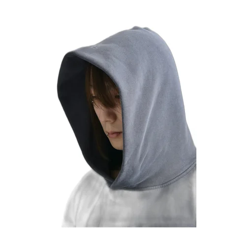 Wave Hoodie Knit / Dark Gry