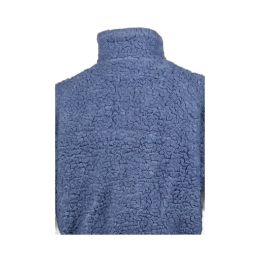 Woven Varsity Jacket / Blue