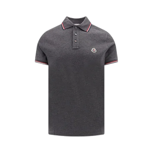 Moncler Logo Patch Polo Shirt