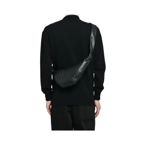 Small Croissant Bag / Black