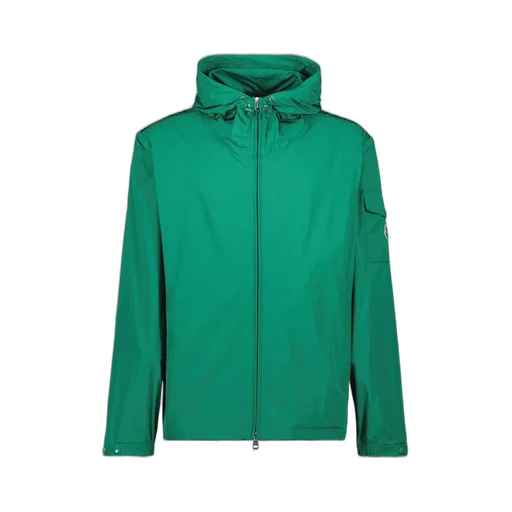 Moncler Logo Patch Hooded Jacket