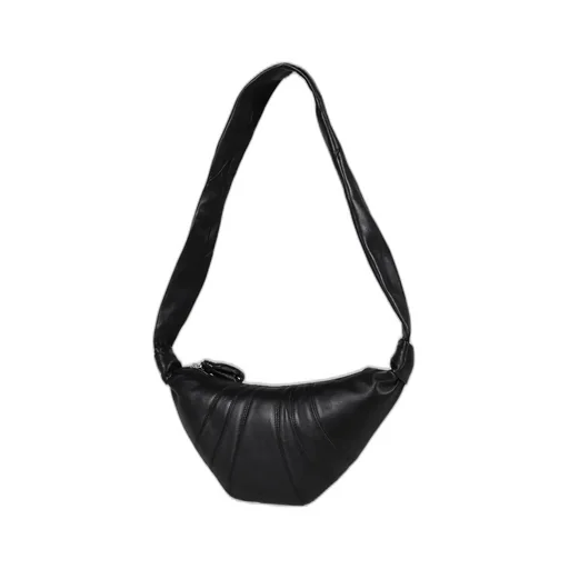 Small Croissant Bag / Black