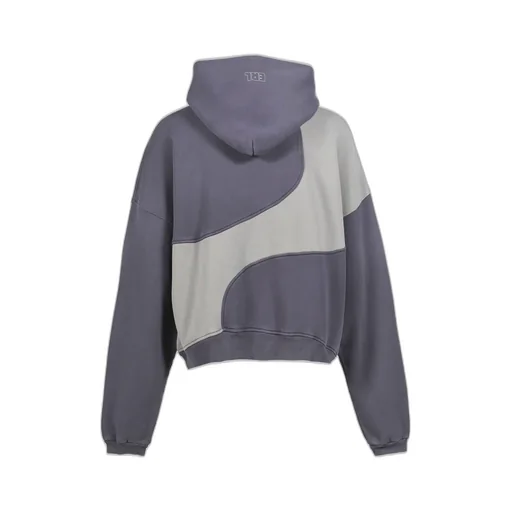 Wave Hoodie Knit / Dark Gry