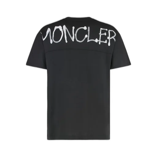 Moncler Graffiti Logo Crewneck T-Shirt