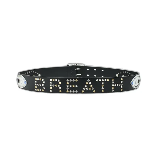 Studs Logo Belt / Black Multi