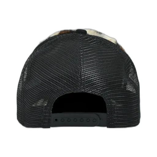 Faux Leopard Fur Cap / Brw