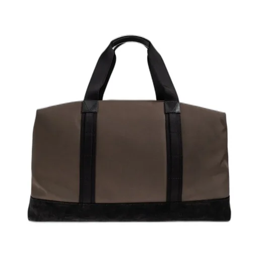 Moncler Logo Patch Drawstring Travel Bag
