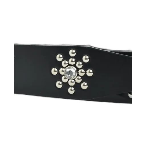 Studs Logo Belt / Black