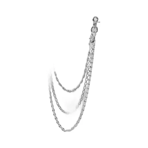 Bh Triple Wallet Chain ​​/ Silver