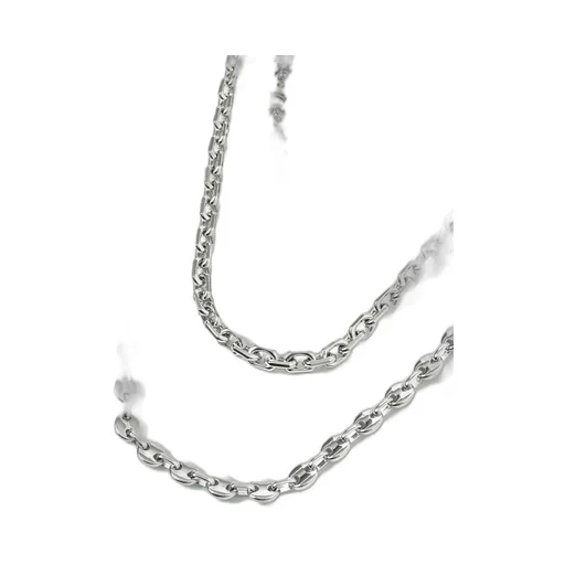 Bh Triple Wallet Chain ​​/ Silver