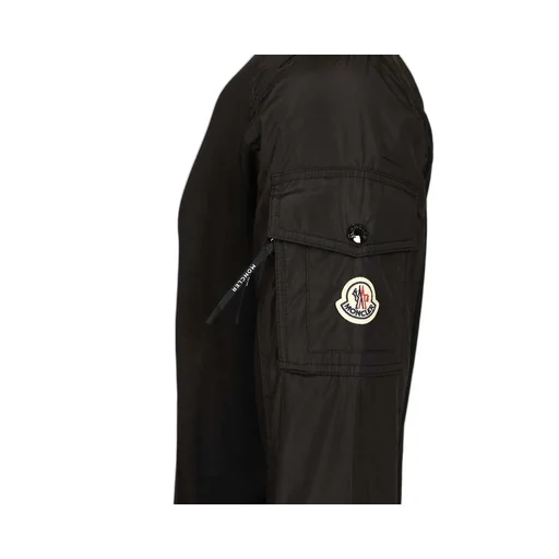 Moncler Panelled Logo Patch Sweatshirt