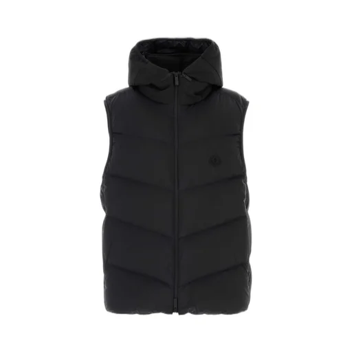 Moncler Guersac Hooded Diagonal-Quilted Vest