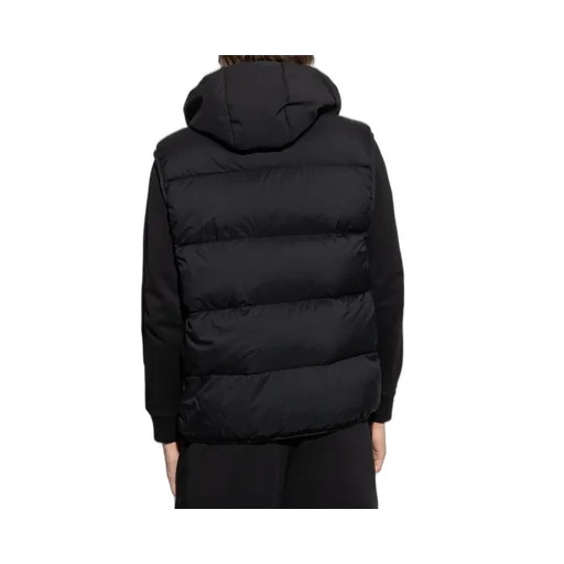 Moncler Guersac Hooded Diagonal-Quilted Vest