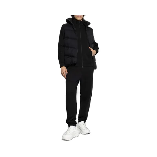 Moncler Guersac Hooded Diagonal-Quilted Vest