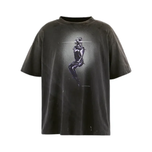 Srym_Ss Tee/Mask / Black