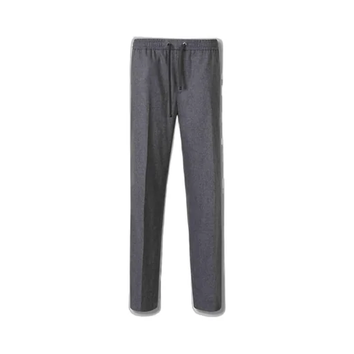 Cashmere Drawstring Pleated Sport Pants