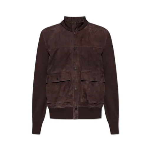 Moncler Logo Patch Button-Up Cardigan