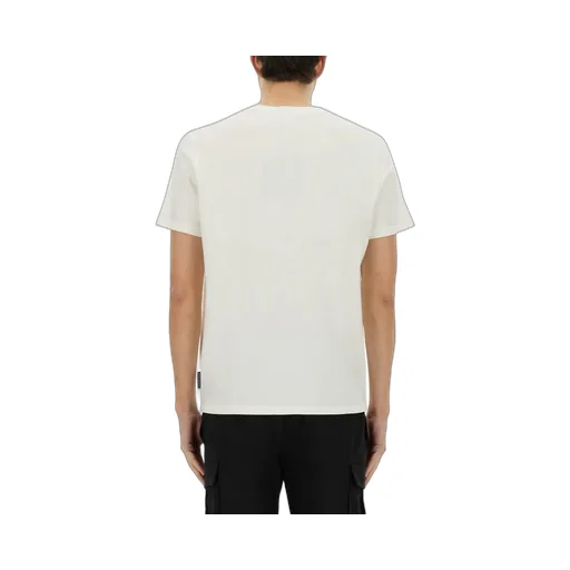 Moose Knuckles Logo Patch Crewneck T-Shirt
