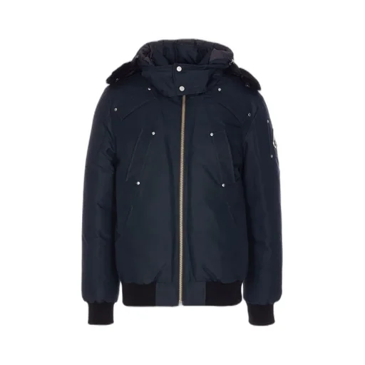 Moose Knuckles Zip-Up Bomber Jacket