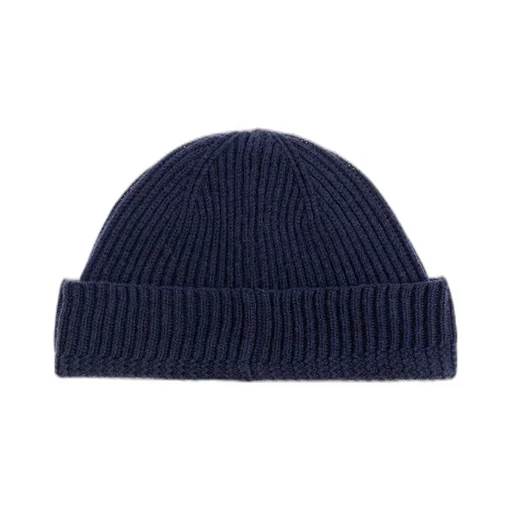 Moose Knuckles Logo Patch Knitted Beanie