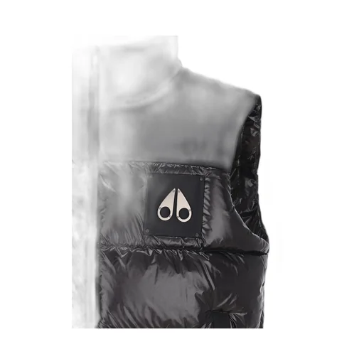 Moose Knuckles Victory Logo Plaque Padded Gilet
