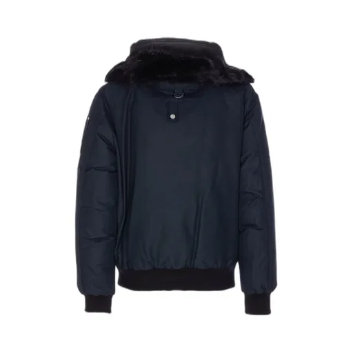 Moose Knuckles Zip-Up Bomber Jacket