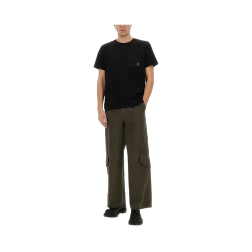 Moose Knuckles Dalon Logo Plaque T-Shirt