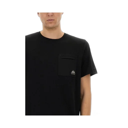 Moose Knuckles Dalon Logo Plaque T-Shirt