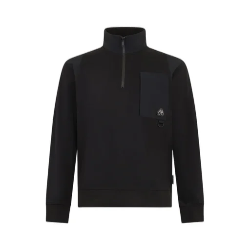 Moose Knuckles Logo Patch Sweatshirt