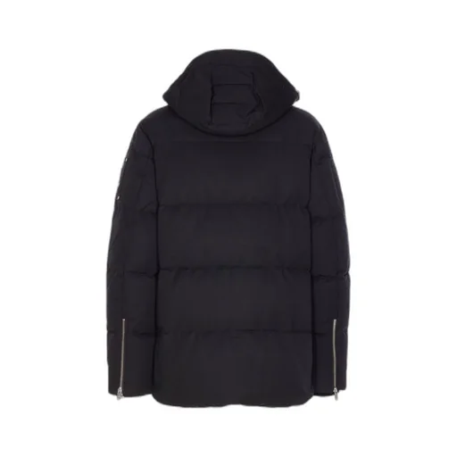 Moose Knuckles Zip Detailed Hooded Coat
