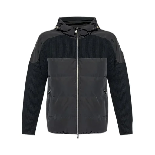 Moose Knuckles Panelled Hooded Jacket