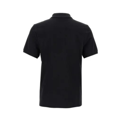 Moose Knuckles Logo Patch Short-Sleeved Polo Shirt