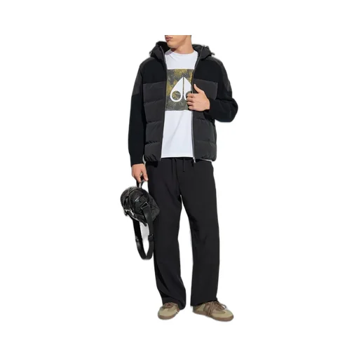 Moose Knuckles Panelled Hooded Jacket