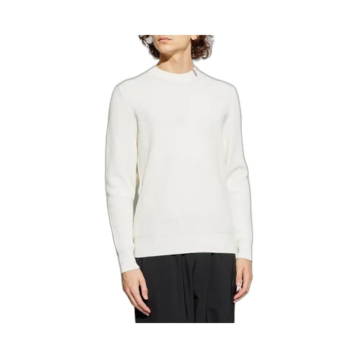 Moncler Logo Patch Crewneck Jumper