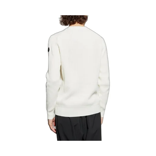 Moncler Logo Patch Crewneck Jumper
