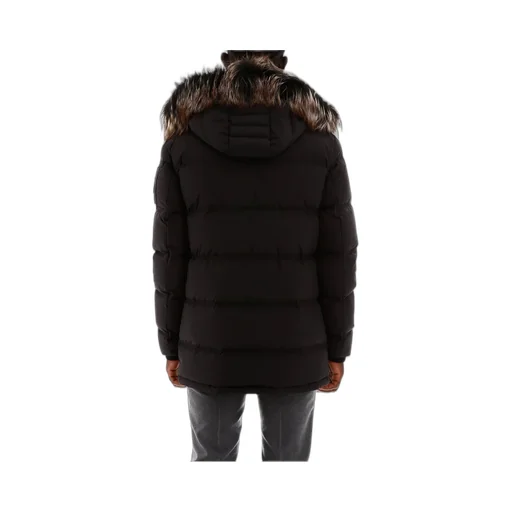 Moose Knuckles Southdale Fur Trimmed Hooded Puffer Jacket