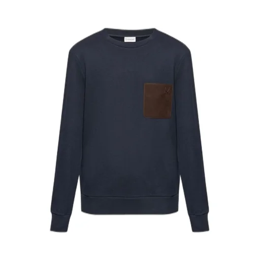Moncler Logo Patch Crewneck Sweatshirt