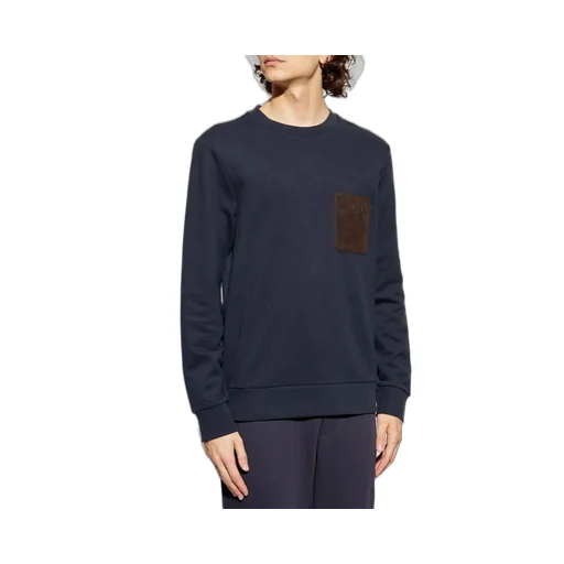 Moncler Logo Patch Crewneck Sweatshirt
