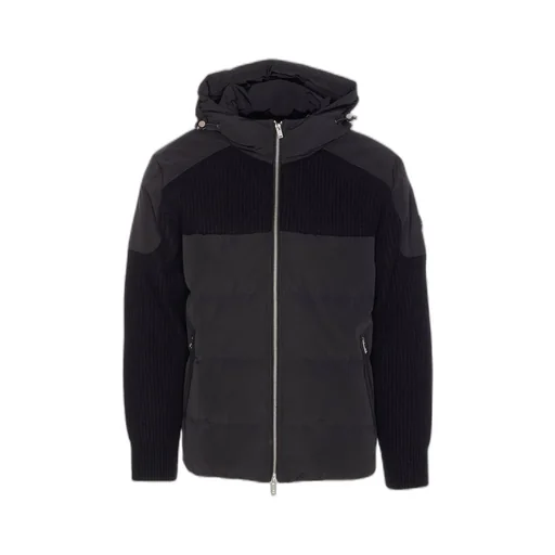 Moose Knuckles Zip-Up Hooded Jacket