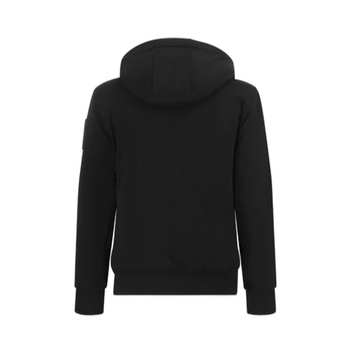 Moose Knuckles Zip-Up Drawstring Hoodie