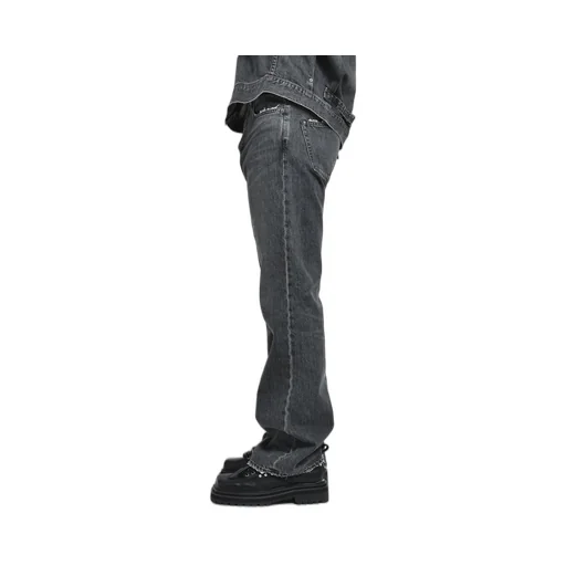 Vintage Denim Pants / Blk Flare