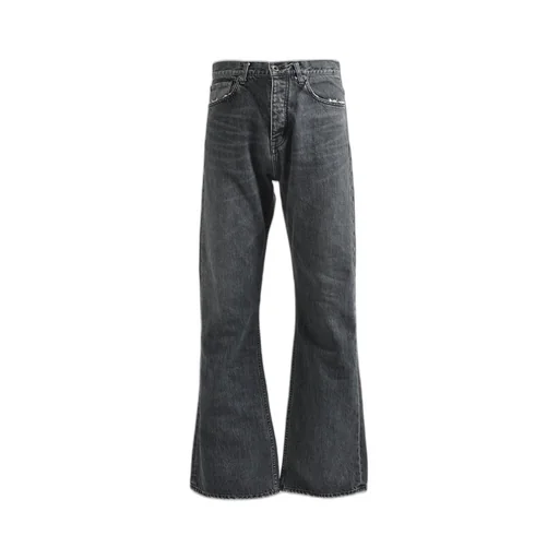 Vintage Denim Pants / Blk Flare