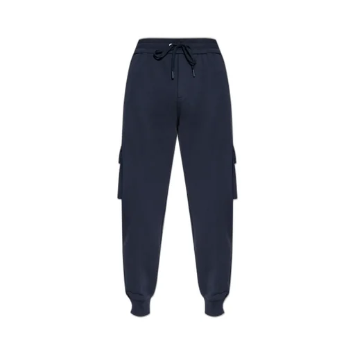 Moose Knuckles Logo Plaque Cargo Sweatpants