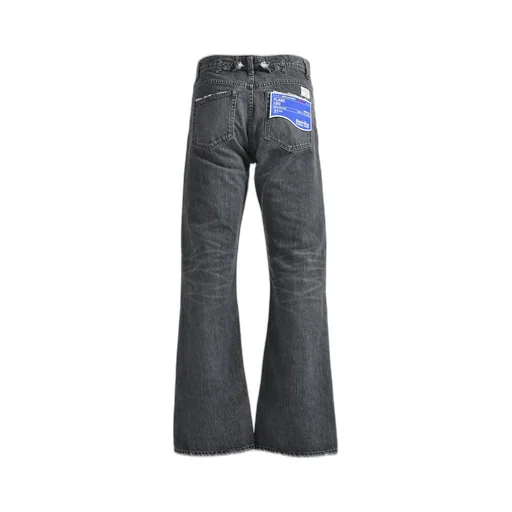 Vintage Denim Pants / Blk Flare