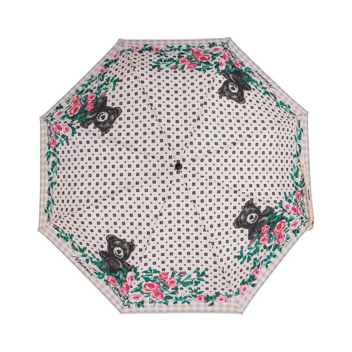 Moschino Teddy Floral Print Umbrella