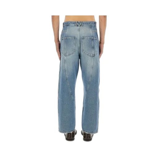 Moschino Panelled Distressed Jeans