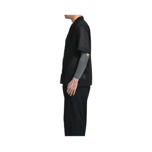 Broken Guayabera / Blk