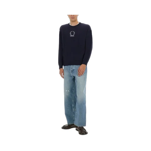 Moschino Panelled Distressed Jeans