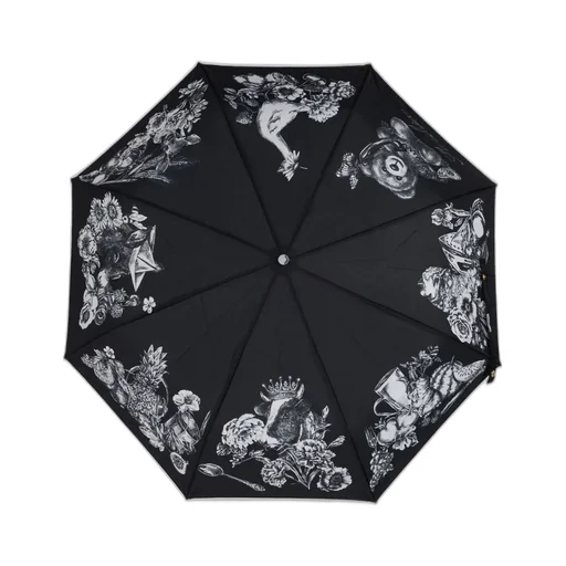Moschino Graphic Print Umbrella