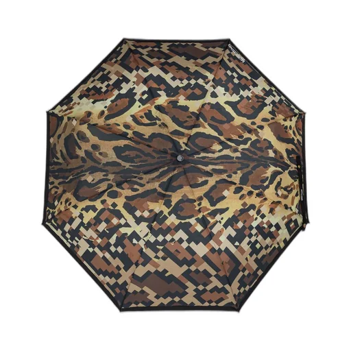 Moschino Leopard Print Umbrella